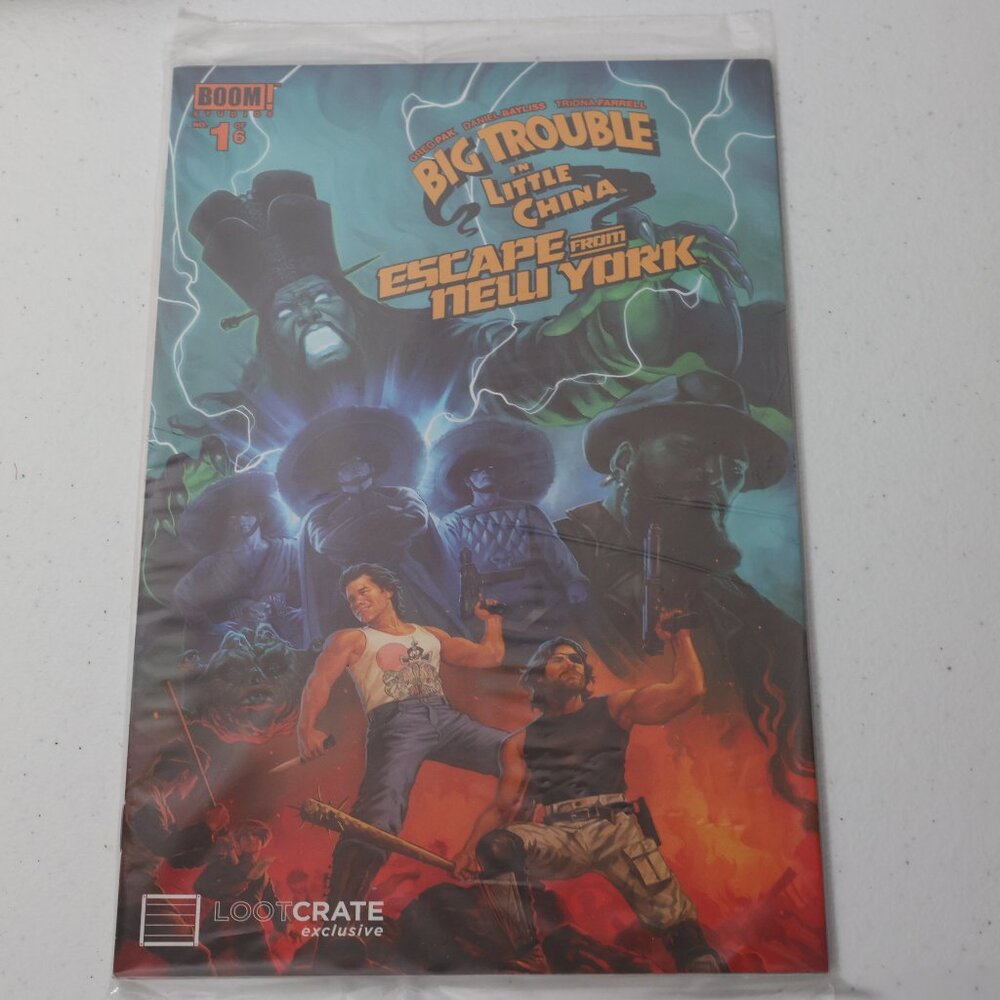 Big Trouble in Little China Escape from New York Boom Studios Lootcrate Sealed